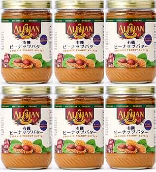 ピーナッツ様 Amazon | 【6本セット】アリサン ピーナッツバタークランチ 454g