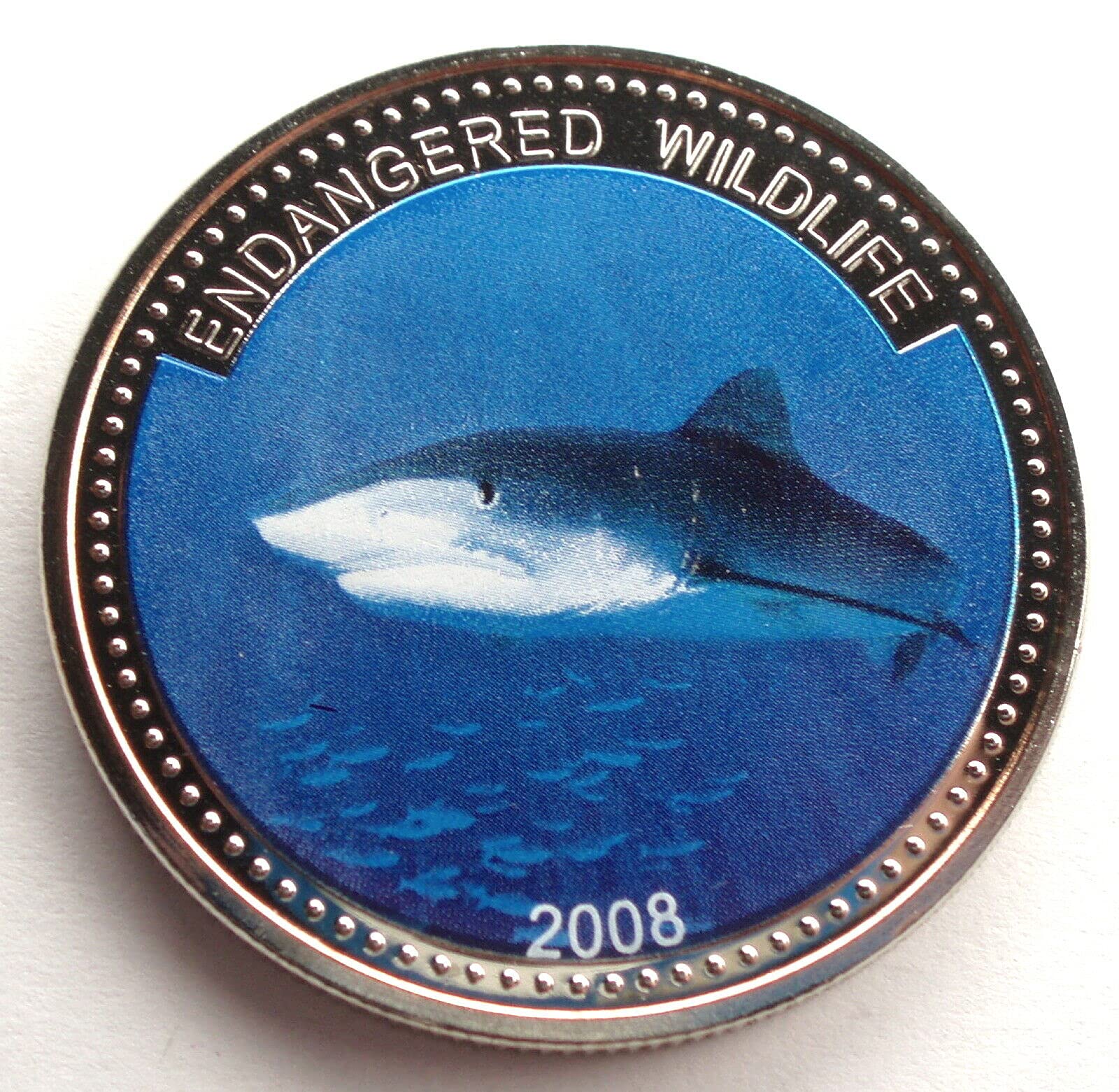 PHILAIMPEX, Republic of Palau Coin Colour Marine Life Protection - Mermaid 2008