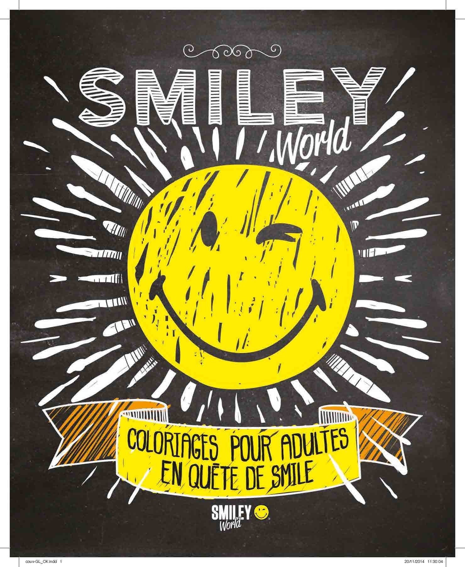 Smiley World: Coloriage pour adultes en quête de smile