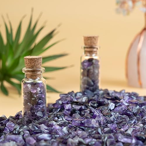 Miniatura 7 de Cuarzo rosa triturado de 1 libra, labradorita, chips de amatista a granel, piezas de cuarzo natural de forma irregular, piedras preciosas de forma