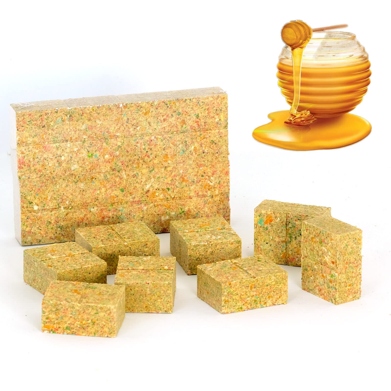 Appât Pour Pêche à La Carpe Makucha (gâteau Pressé) - 8 Briquettes Par Paquet (300g Total) - 12 Saveurs Au Choix - Pour Panier "Makuschatnik"