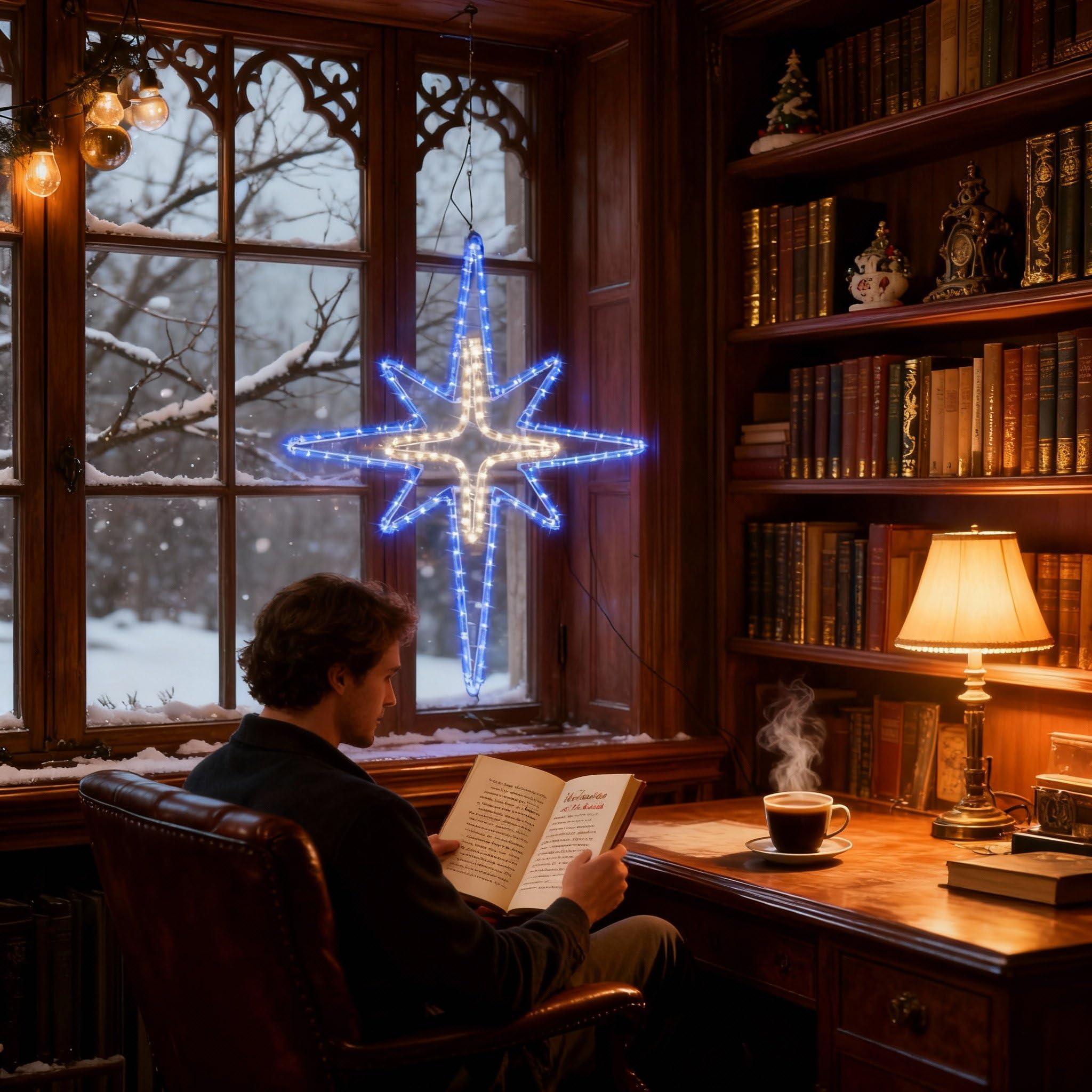 Amazon.co.jp: Wettal 71.1 cm クリスマス ベツレヘムの星 LED スター