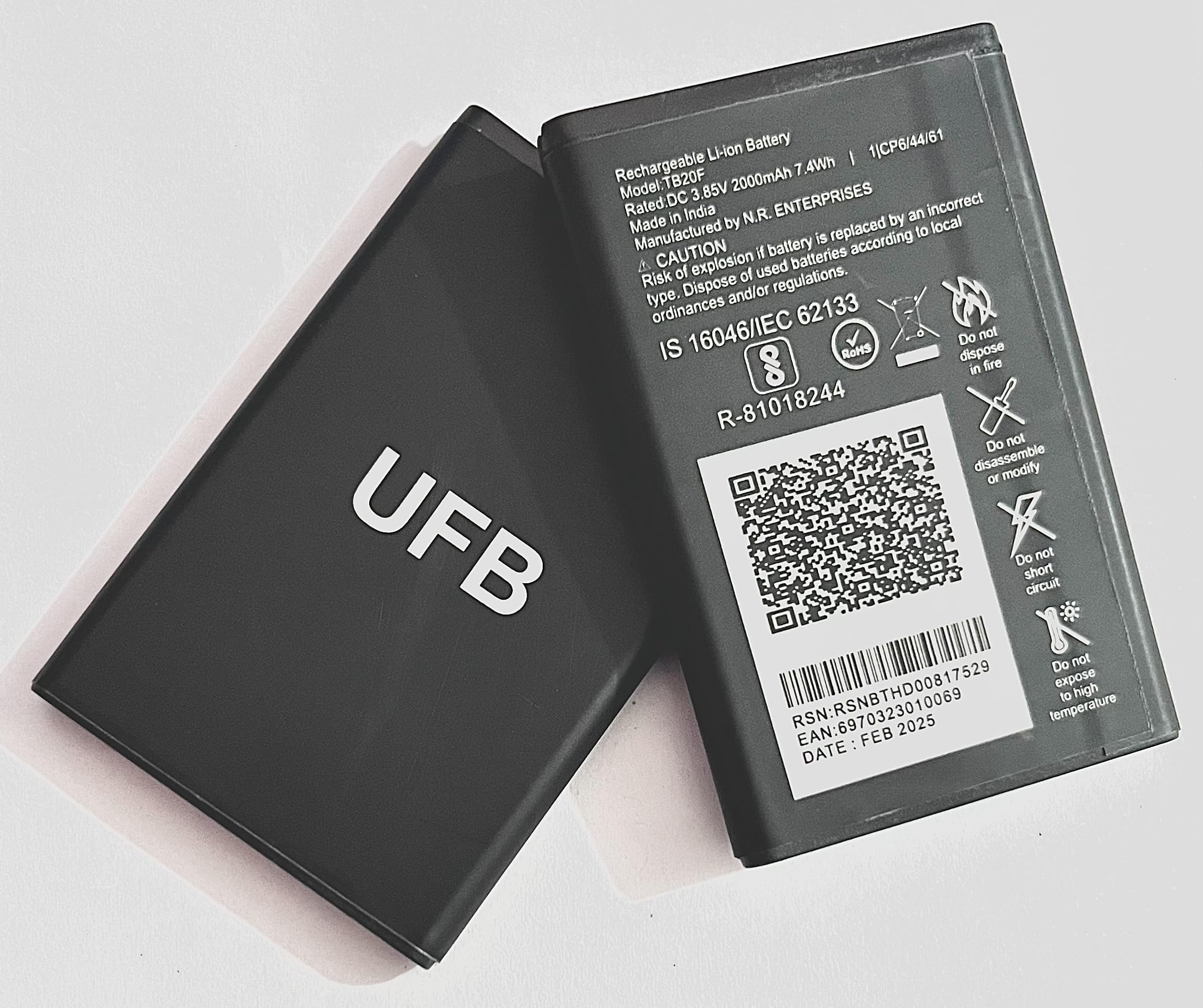 Original Mobile Battery Compatible for Jio Keypad 2000mAh-All Jio Keypad Model-picture-29