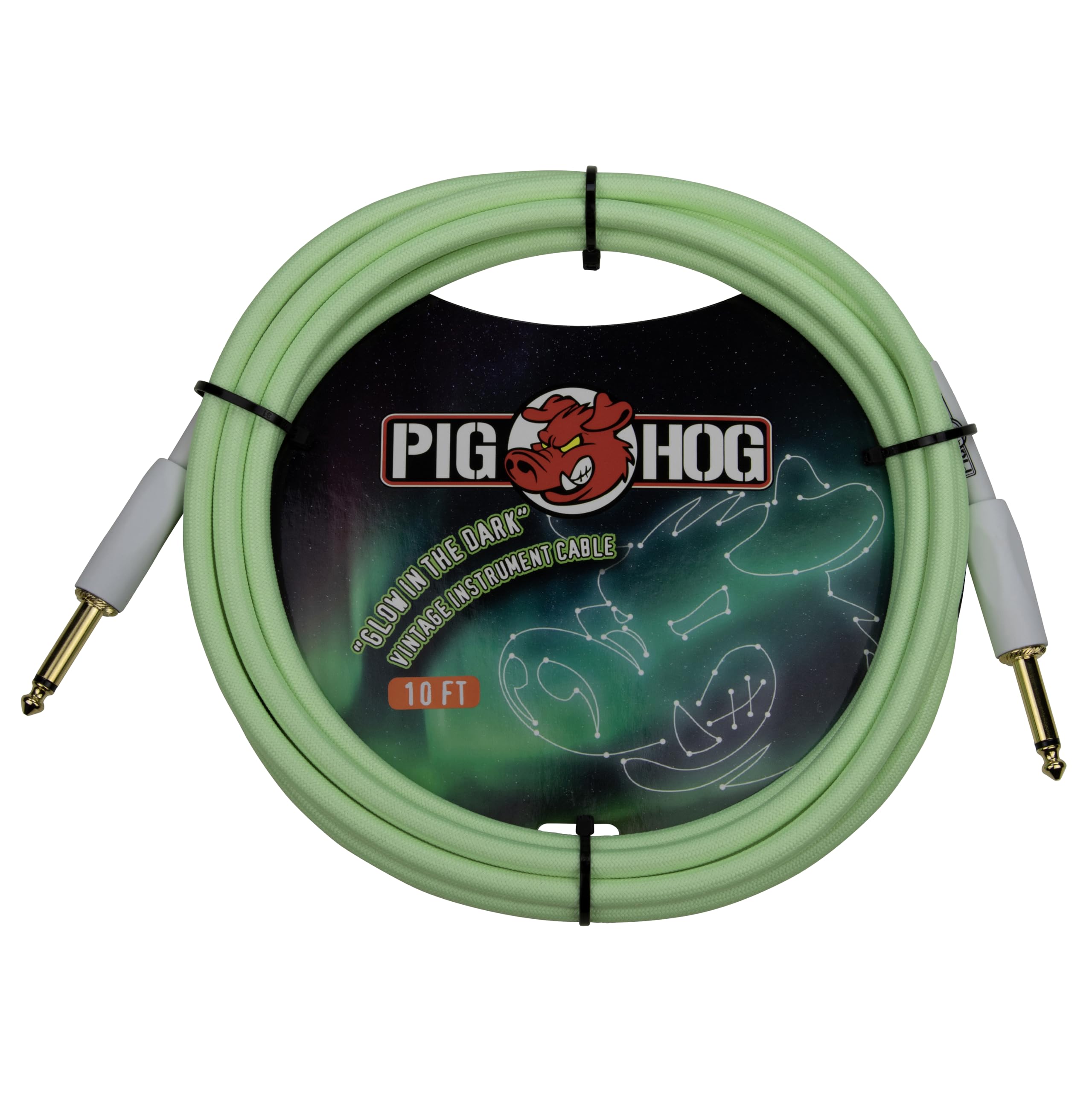 Pig Hog Instrumentenkabel Glow In The Dark 3 m