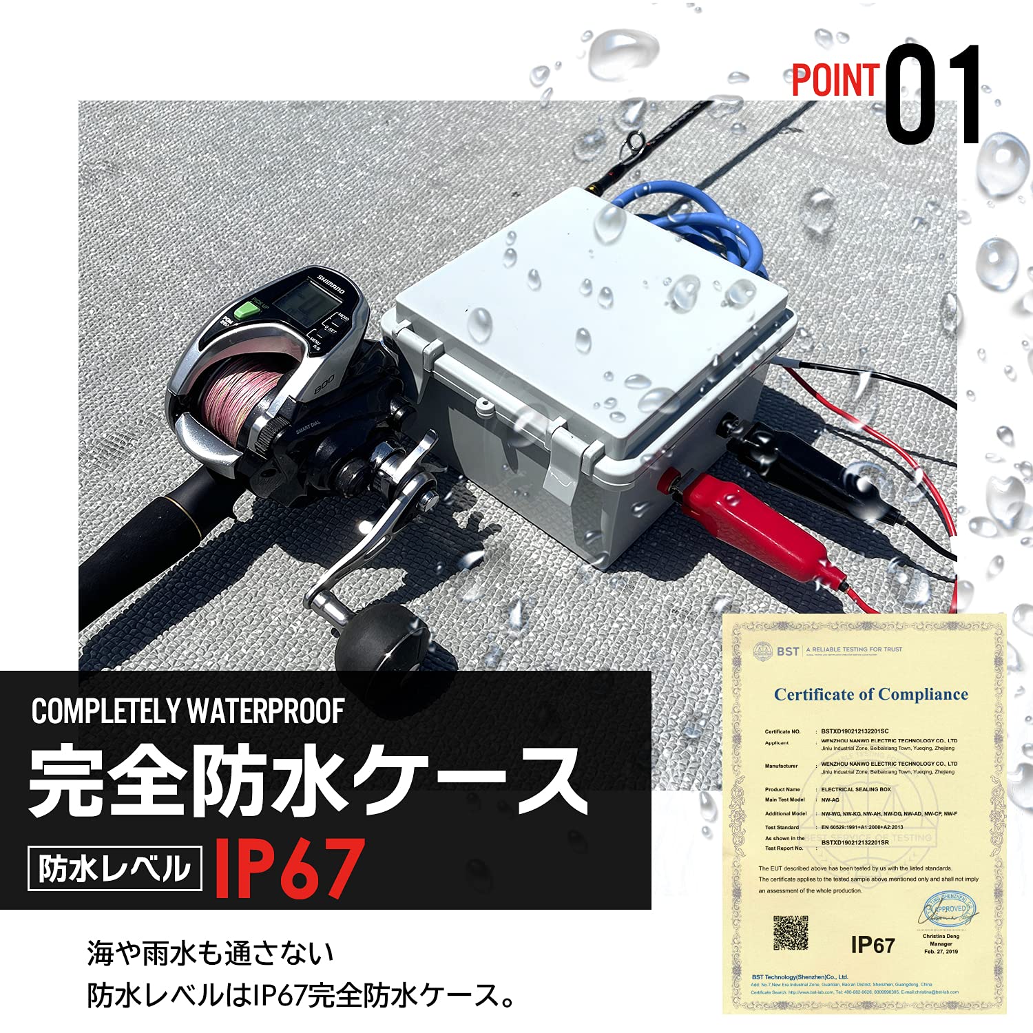 CYBER D 電動リール 収納袋付き Amazon | シマノ(SHIMANO) リールケース リールガード [電動