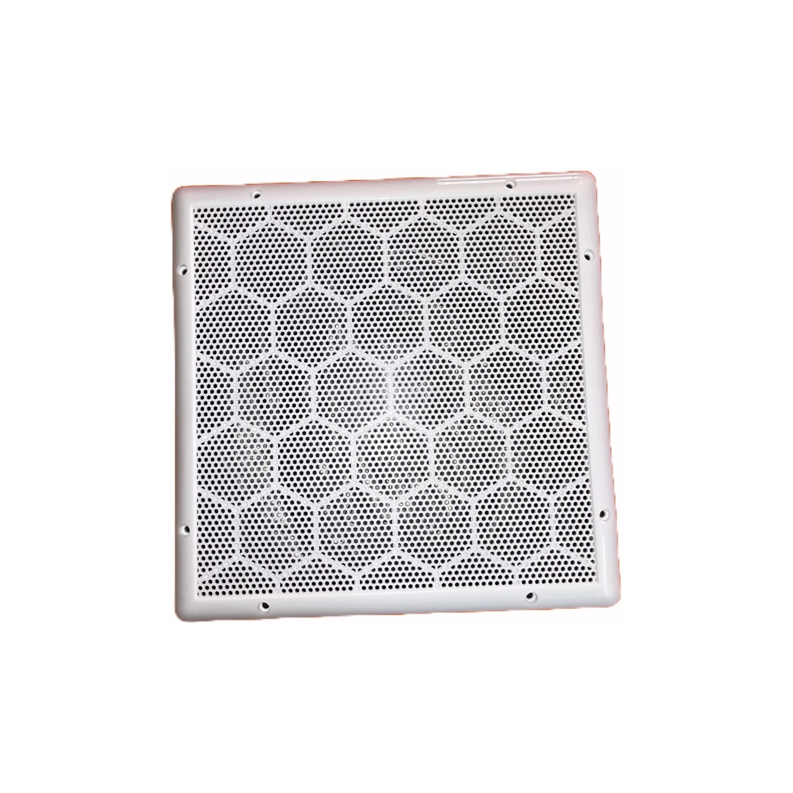 White Square Exhaust Fan/Chimney Covers Vent Pipe Cover Mosquito Net Dust Controller (12 Inch, 1)-image-34