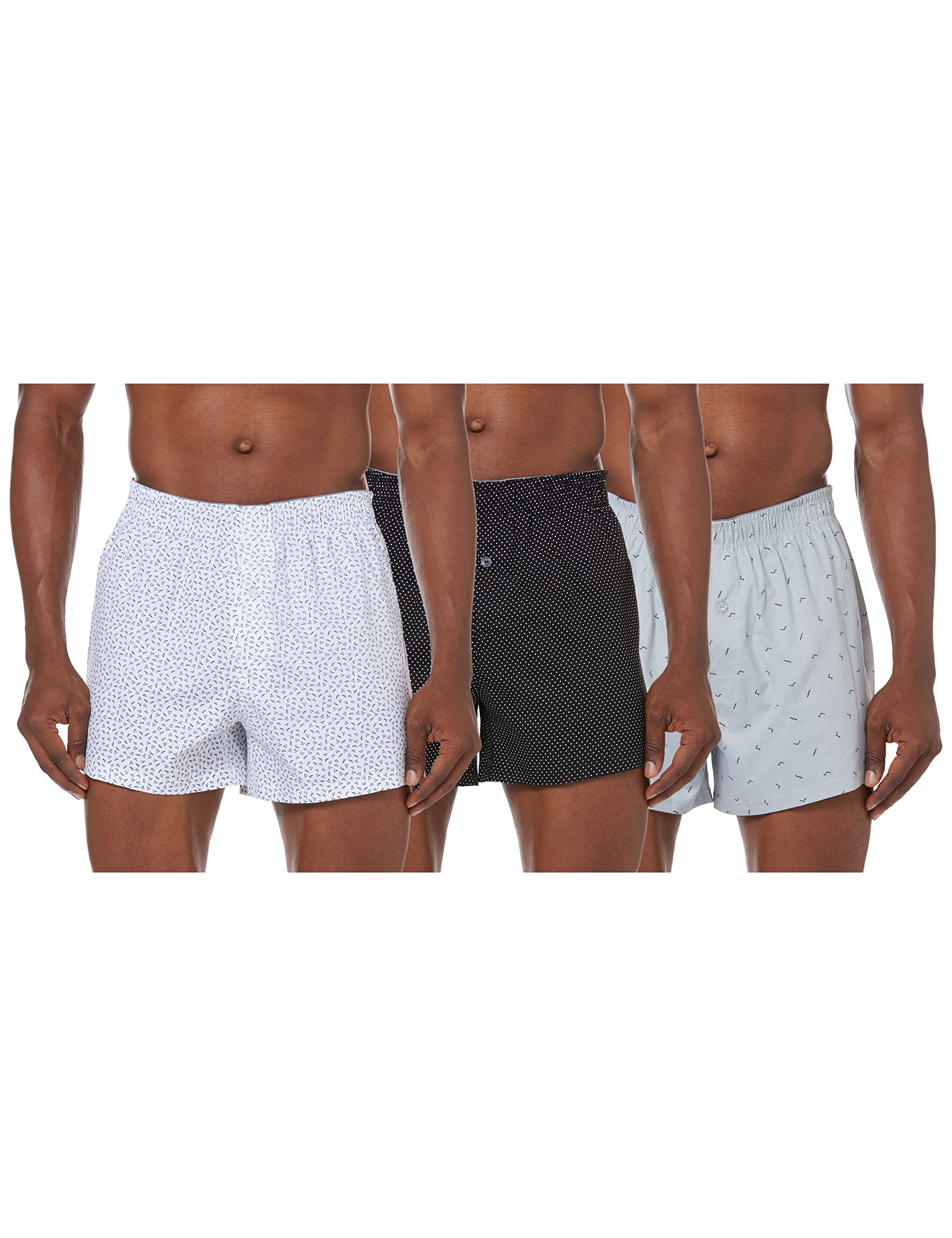Men's Pack Of 3 Boxer Shorts