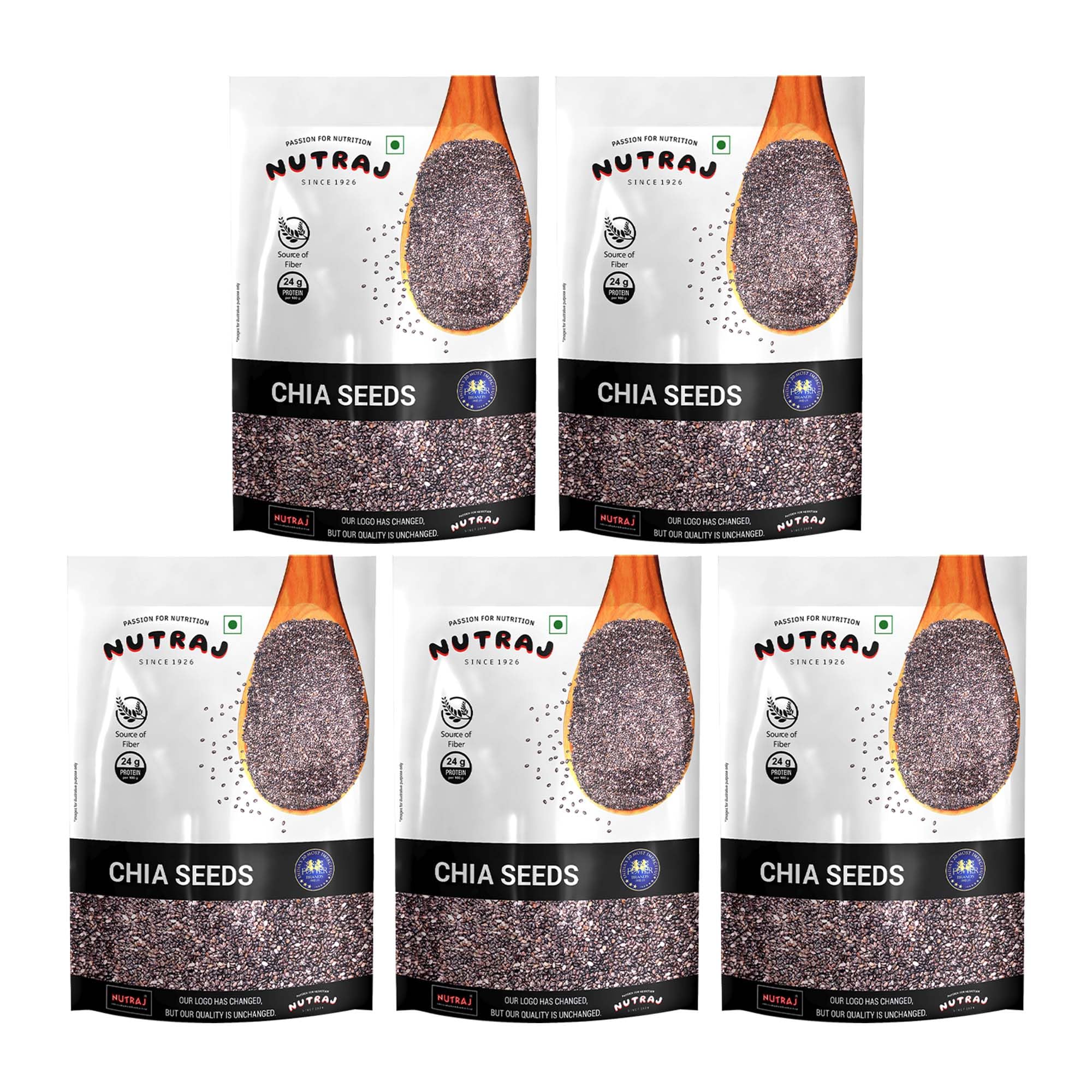 Nutraj 100% Natural Raw Chia Seeds 1kg (200g x 5) (B094HBDPX6) Amazon Price History, Amazon Price Tracker