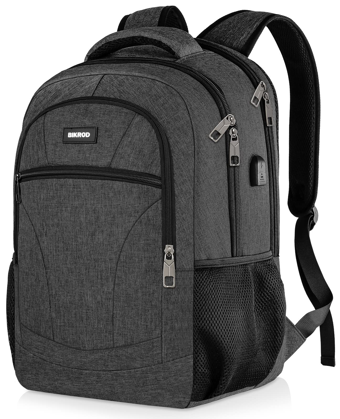 BIKROD Men's School Backpack Boys 15.6 Inch Laptop Bag