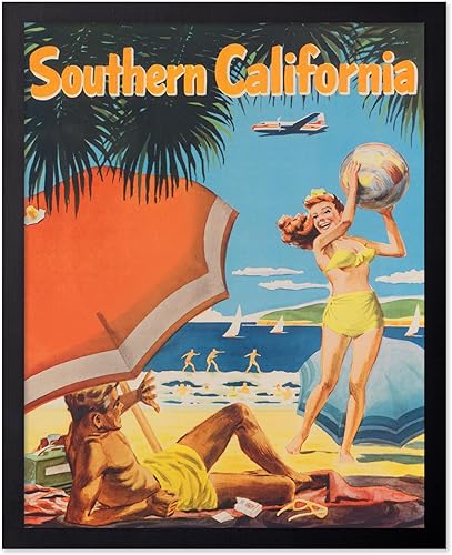 Miniatura 11 de Poster Master Póster de viaje vintage, impresión retro de Miami, arte de Florida, regalo elegante para hombres, mujeres, amantes de los viajes,