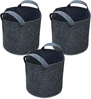 Dalen Felt Planter Bag Set - Stylish Gardening Grow Bag That Will Keep Y...