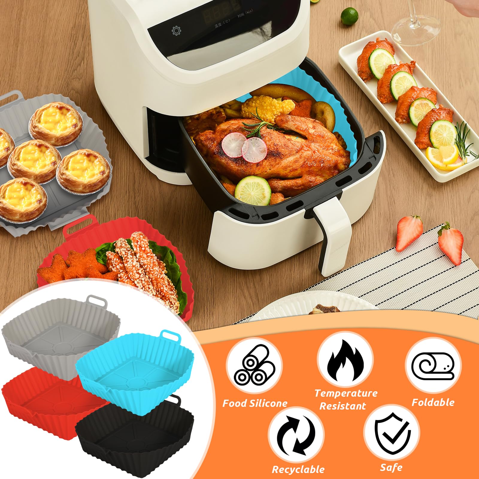 Siliconen Airfryer Bakje | Papillon Shop | Morgen in huis