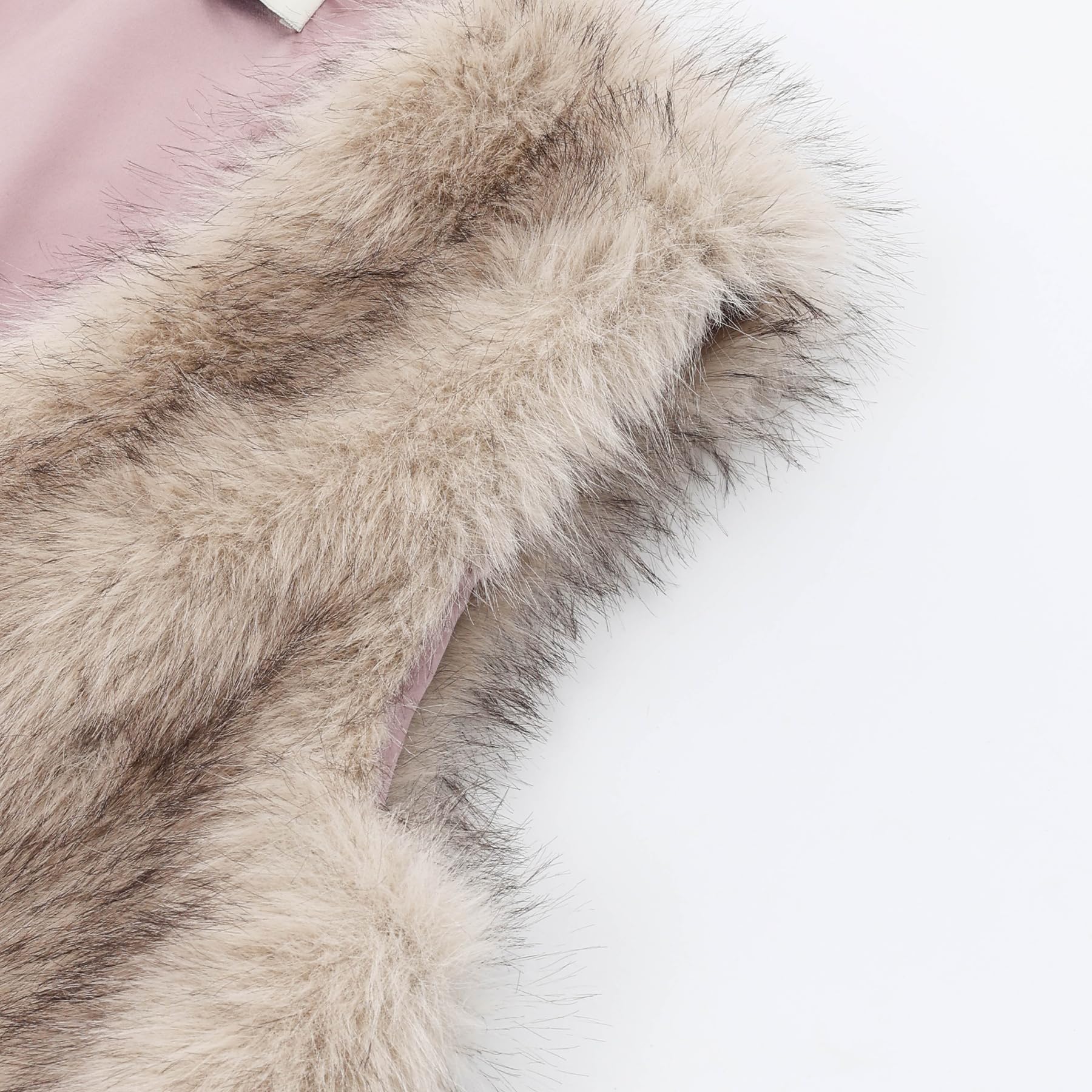 Amazhiyu Gilet in pelliccia sintetica da donna, per autunno e inverno, senza maniche, in pelliccia sintetica