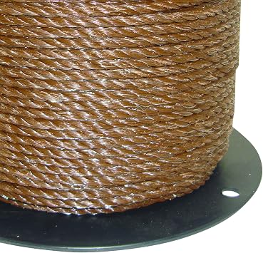 Polyrope, 1/4-Inch, Brown
