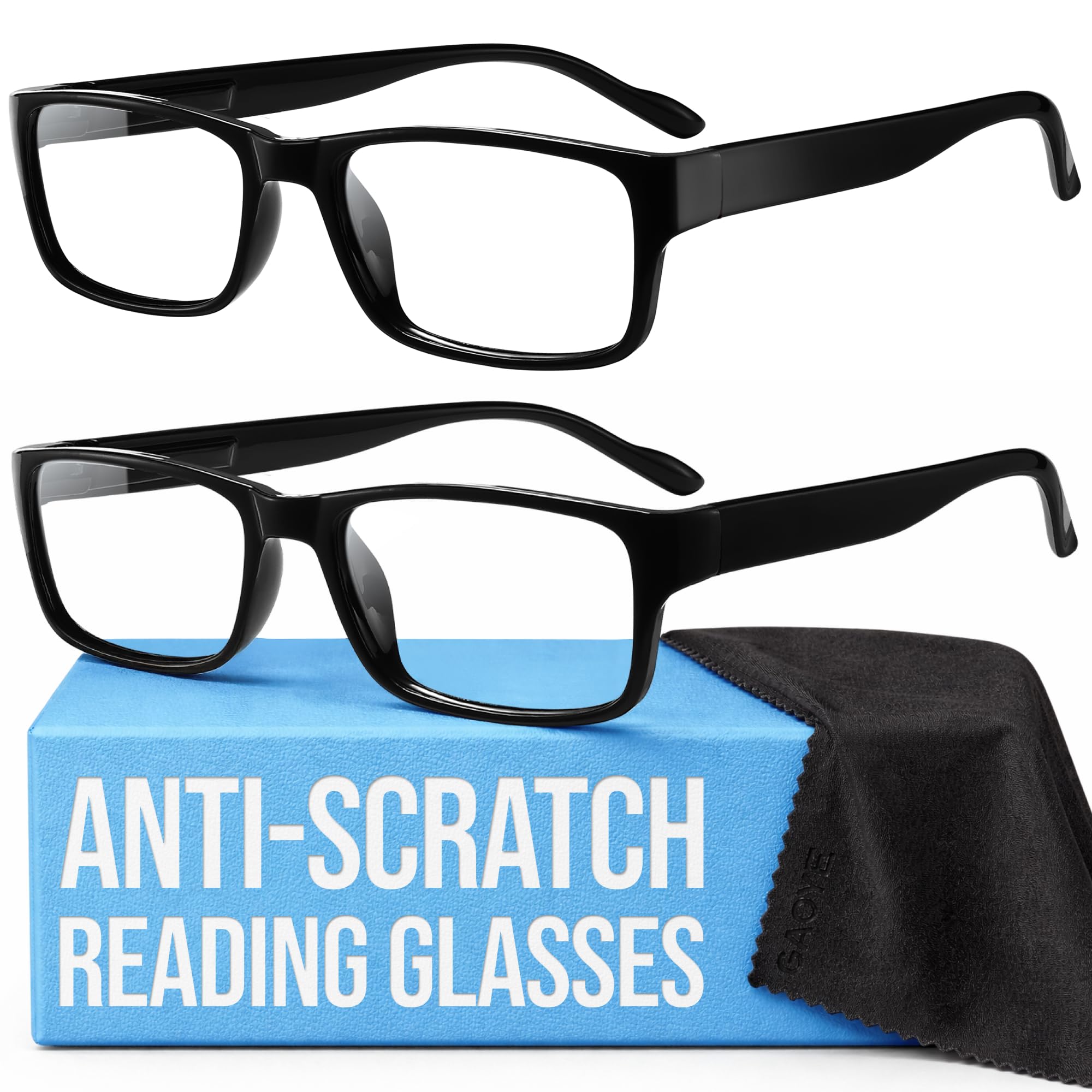 Gaoye +2.75 2-Pack of Reading Glasses