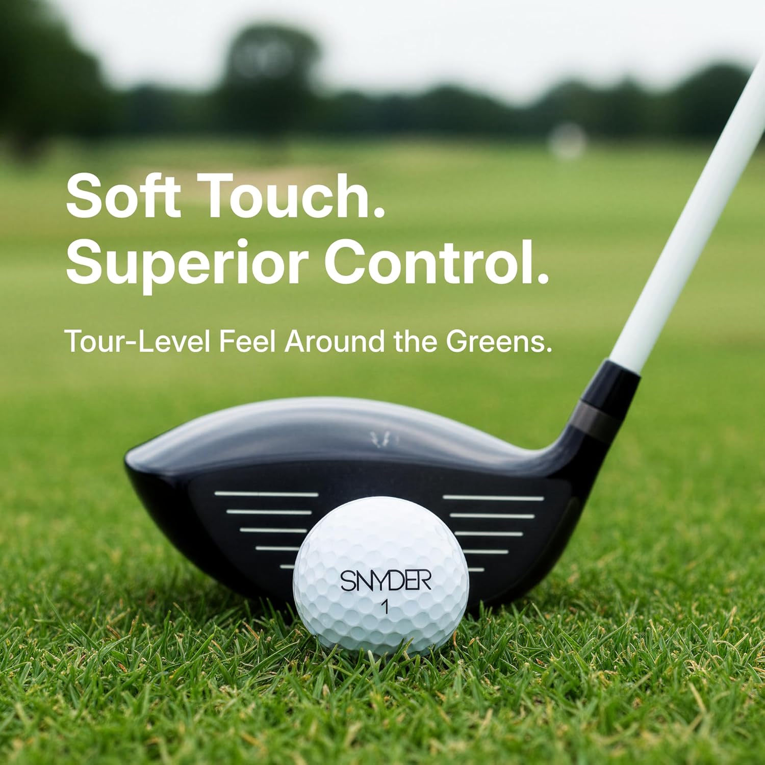 Snyder USA Pro Golf Balls - 5-Piece Construction Practice Golf Balls, Urethane Cover, 322 Dimples, 90 Compression, Training Golf Balls 12 Pack