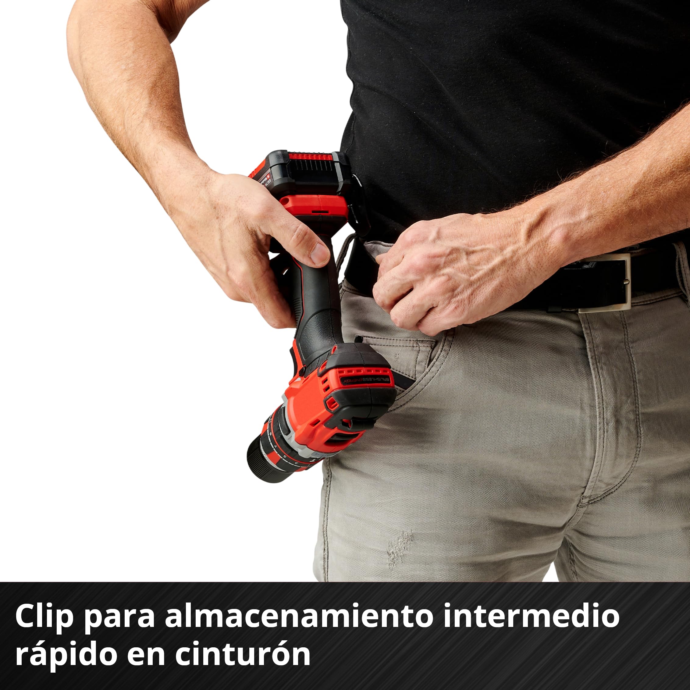 Einhell Taladro/destornillador Inalámbrico 18/50 Li-i BL Solo Power X-Change (Función de Taladro de Percusión, Caja de Cambios de 2 Velocidades y Empuñadura Softgrip, no Incluye Batería ni Cargador)