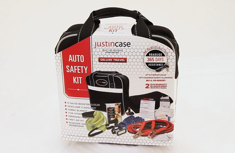 Amazon.com: Justin Case Deluxe Auto Safety Kit with 365 Days of