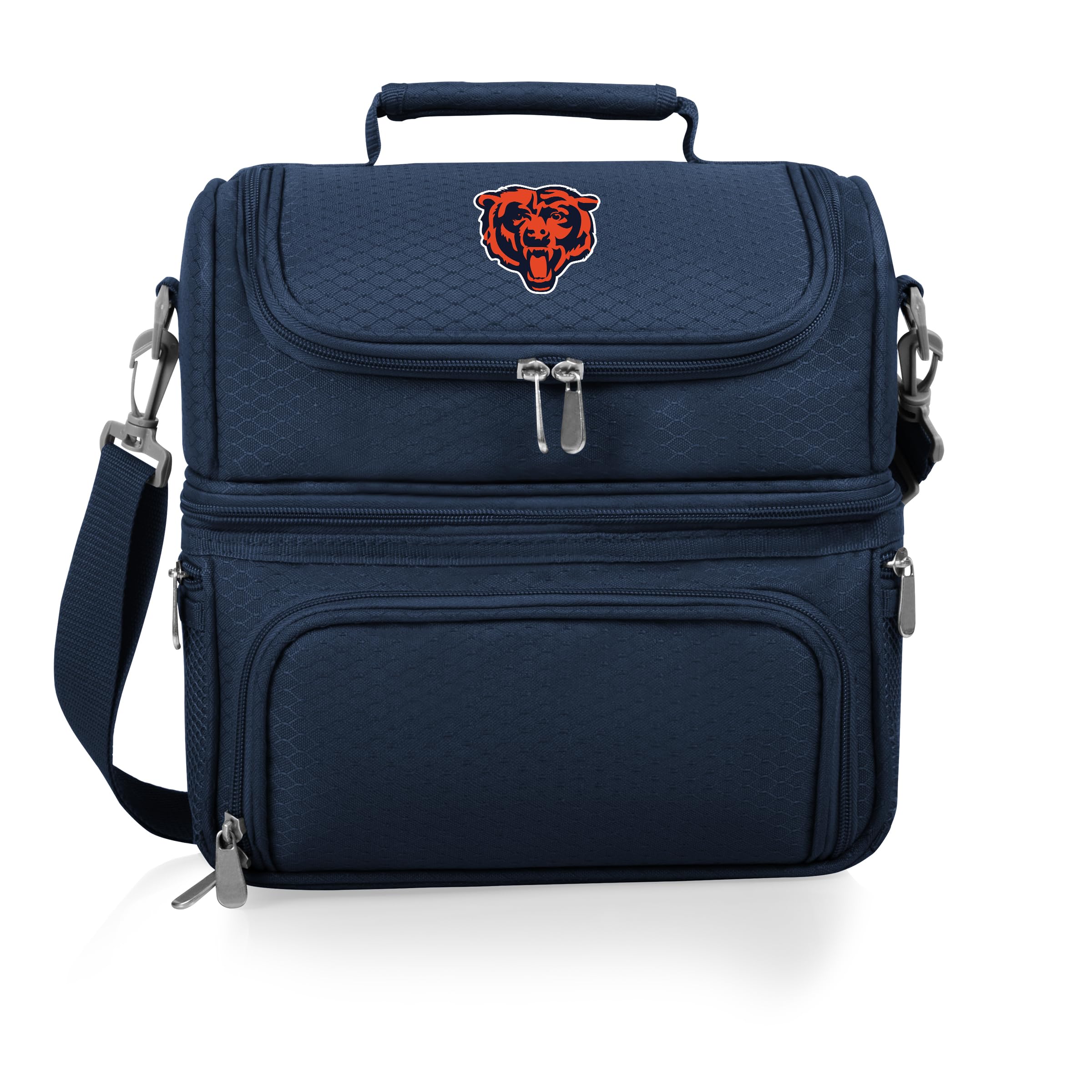 PICNIC TIME NFL unisex-adult NFL Pranzo Lunch Bag, Insulated Lunch Box with Picnic Set, Lunch Cooler Bag