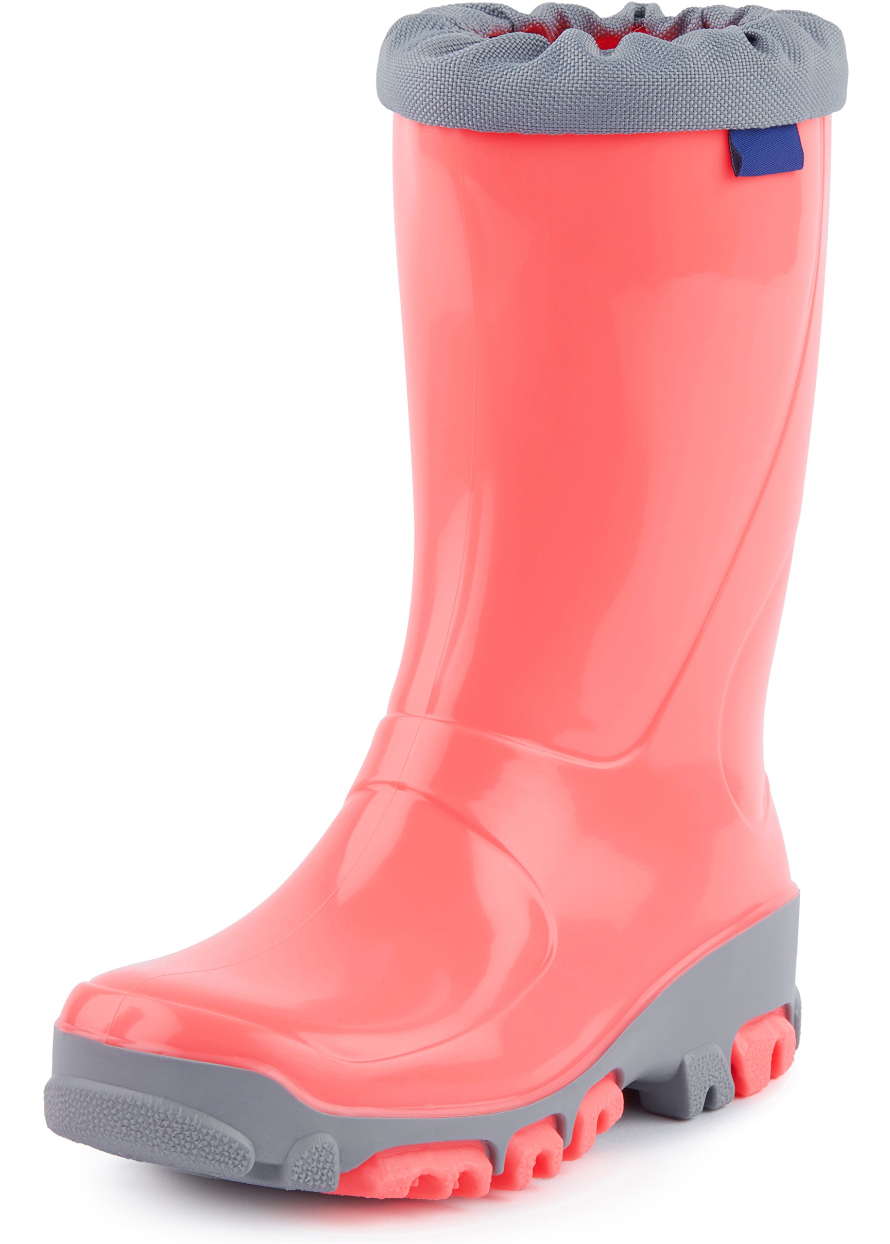 Ladeheid Gummistiefel Kinder Bequeme und wasserdichte Regenschuhe für Jungen und Mädchen LARB015