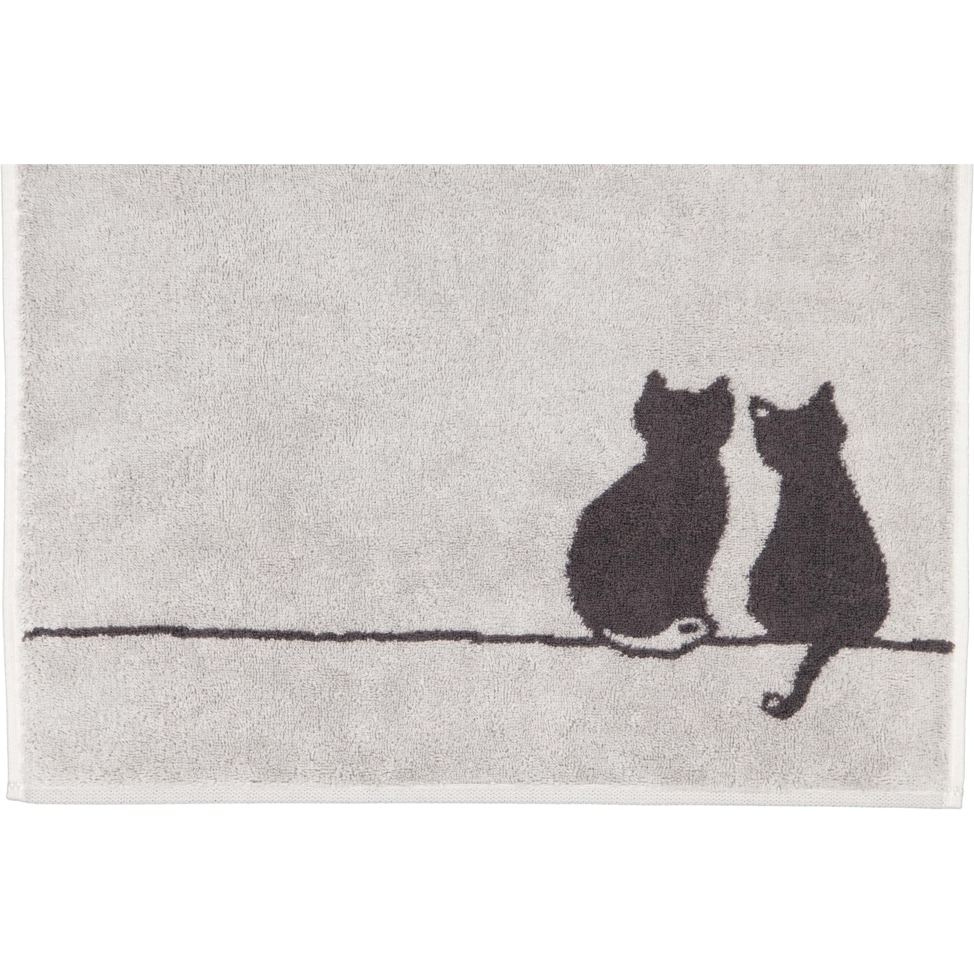 Handtücher Cute Cats Edition You & Me 6263 Platin/Basalt - 70