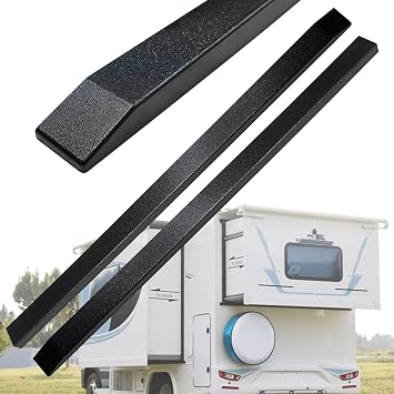 2 جهاز كمبيوتر شخصى RV الشريحة خارج مجموعة التزلج، الشريحة خارج المثبتات RV الطابق التوقف ركن حافة حامي المسارات حماية فعالة من الحواف يمنع الكلمة من أن تكون خدش و ScuffedDo لا تشمل بوتيل