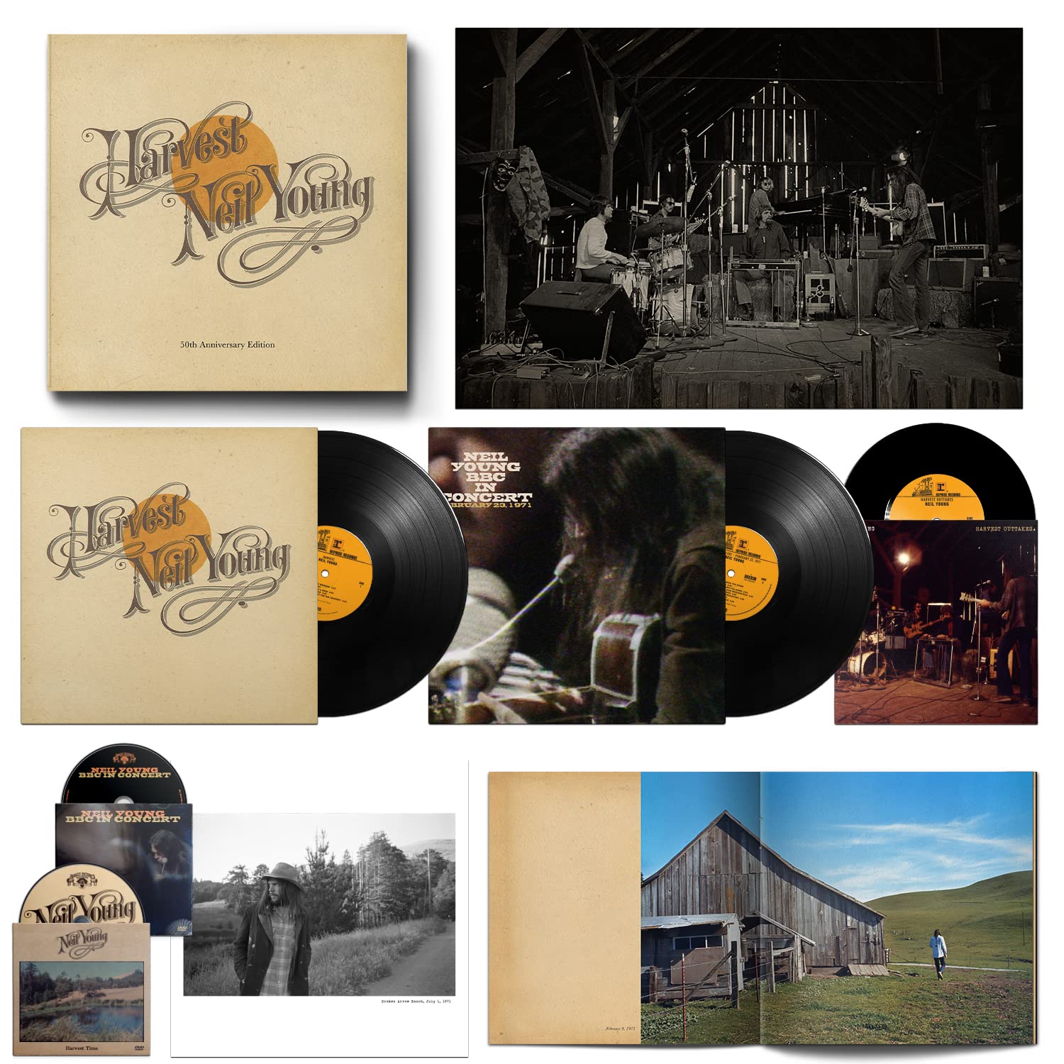 Neil Young - Harvest. (BOX Single