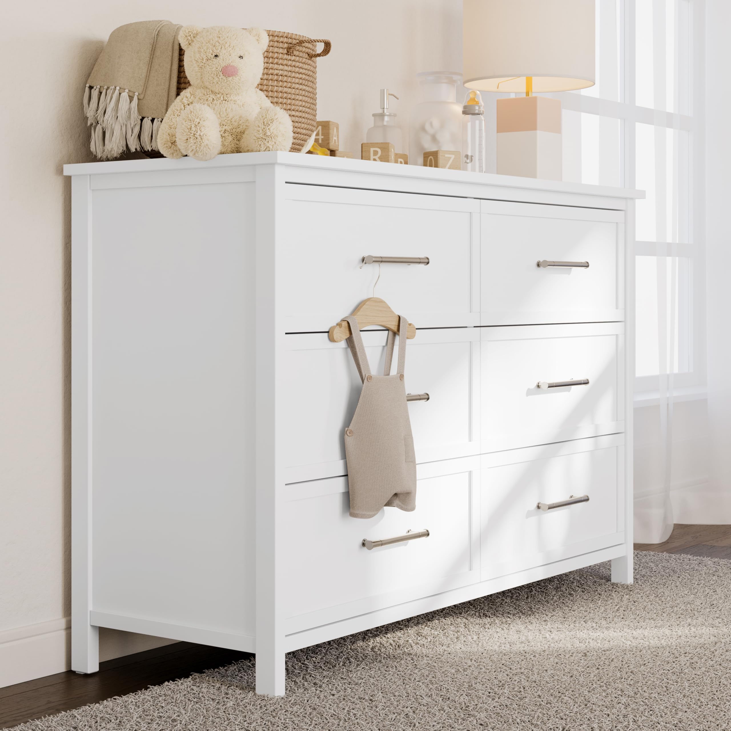 Graco Classic 6-Drawer Dresser, White