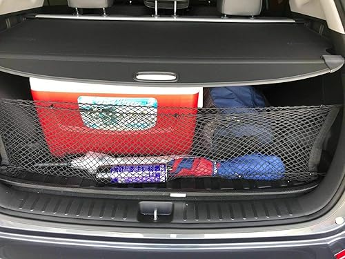 Miniatura 2 de Red de carga organizadora de maletero para Hyundai Tucson 2015-2023 – Red de carga estilo sobre para SUV – Organizador de maletero de coche elástico