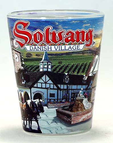 Solvang Danish Village California - Vaso de chupito fotográfico