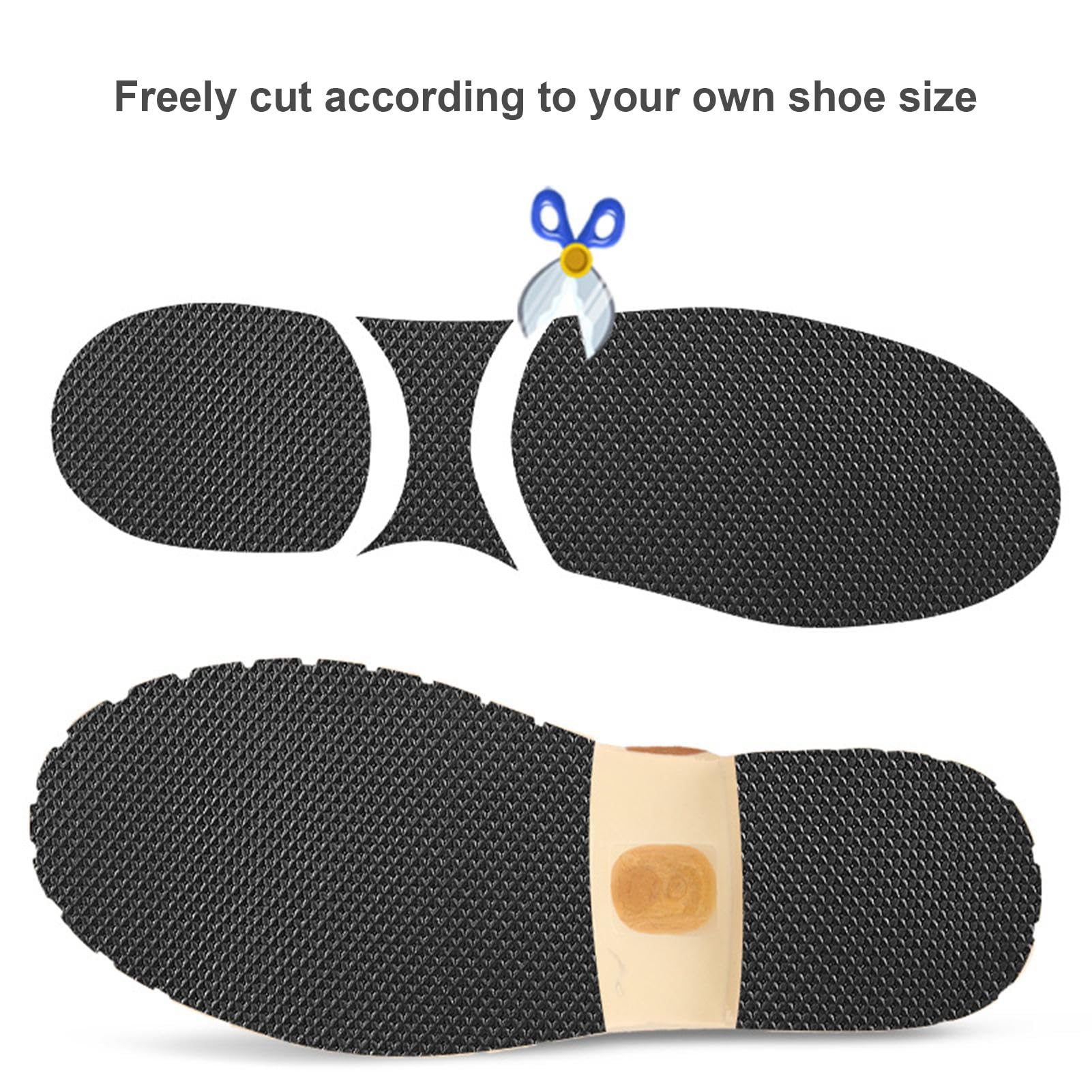 1 Pair Metal Heel Plates Sole Repair Kit With Scews Shoe Heel Guard