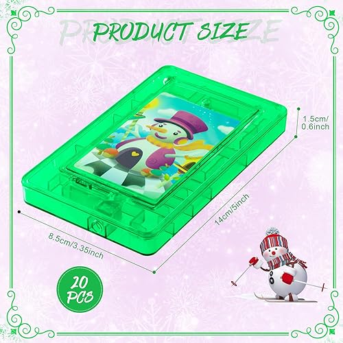 Miniatura 2 de Juego de 20 tarjetas de regalo, juego de máquina de pinball intelectual, juego de máquina de pinball para adolescentes, adultos, cumpleaños, fiesta