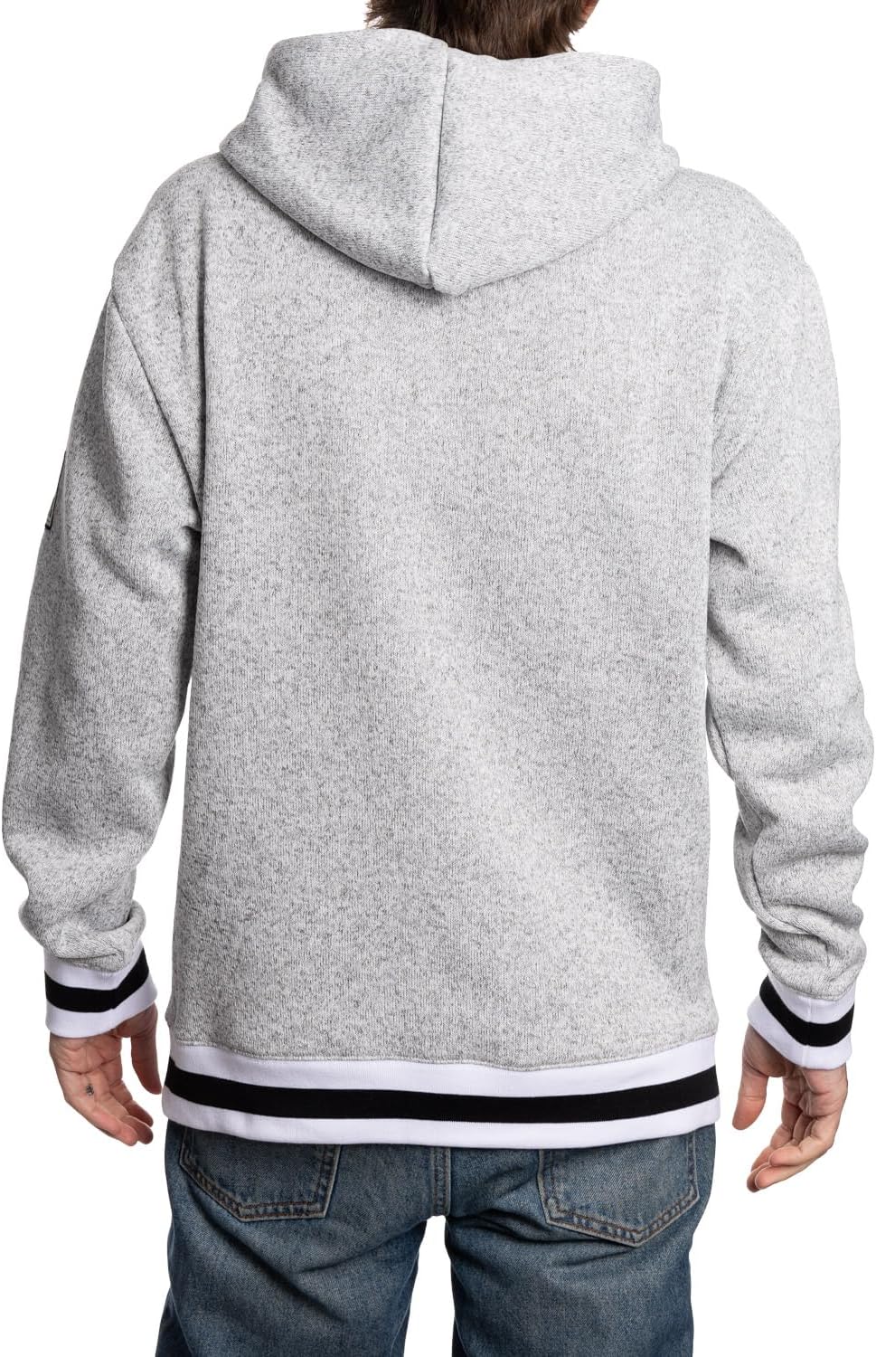 Calhoun NHL Surf & Skate Mens Muskoka Team Striped Premium Pullover Hoodie