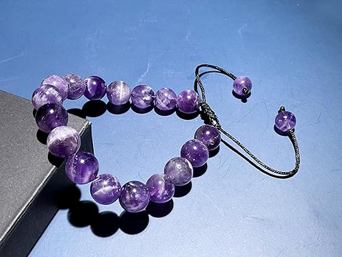 Vista 66 de Triple Protection Bracelet for Women Amethyst Crystal Bracelet Handmade Crystal Beads Bracelet (6mm, Black Onyx)