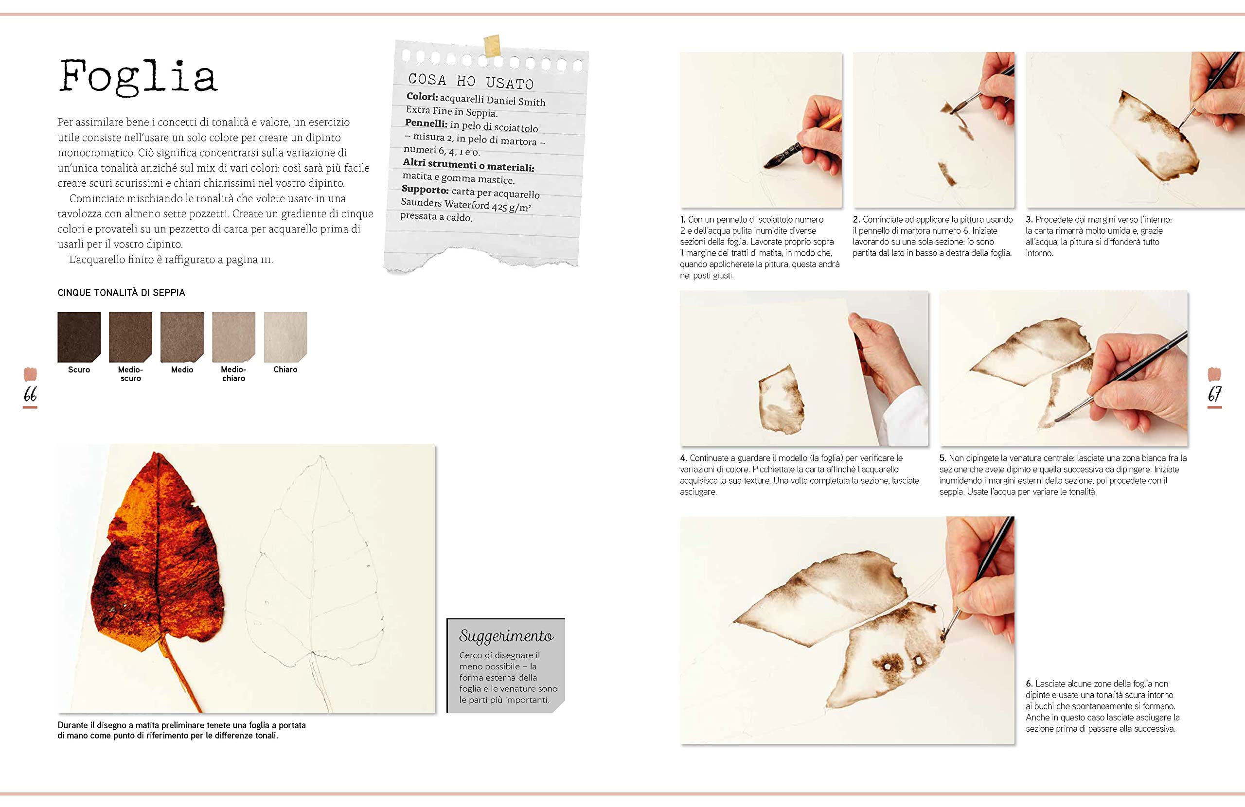 Manuale pratico dei colori nell'acquerello per creazioni artistiche. Ediz. a colori