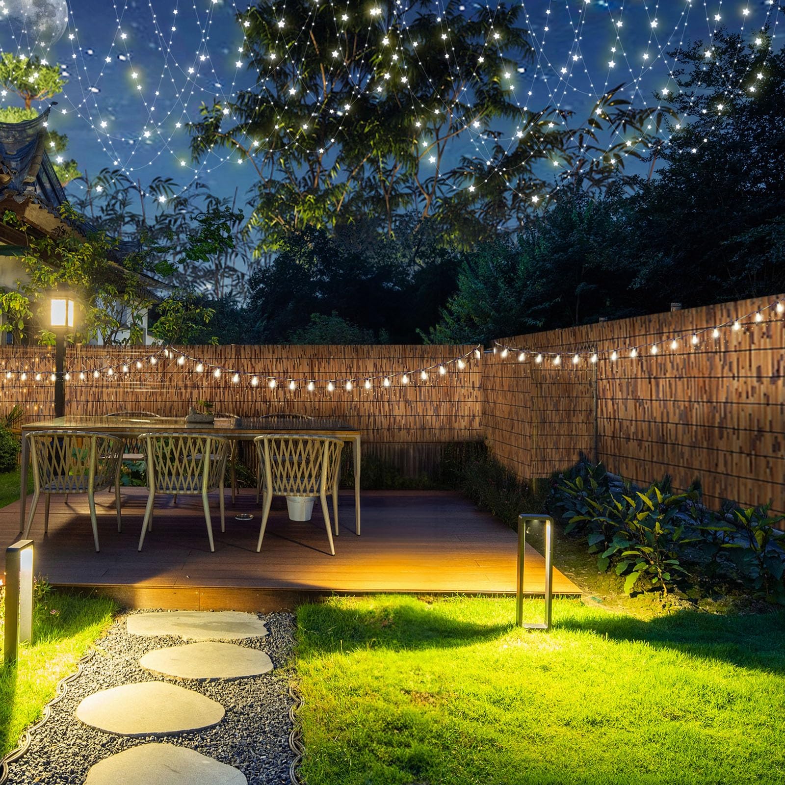 Strohmatten Sichtschutz Balkon Zaun Garten Bambus Sichtschutz 120 Hoch  Schilfrohrmatte 200x600 120x600 180x600 100x600 Bambuszaun 180 Cm Hoch  Wetterfest Balkon-verkleidung Natrlicher Schilfrohr Holz : Amazon.de:  Garten