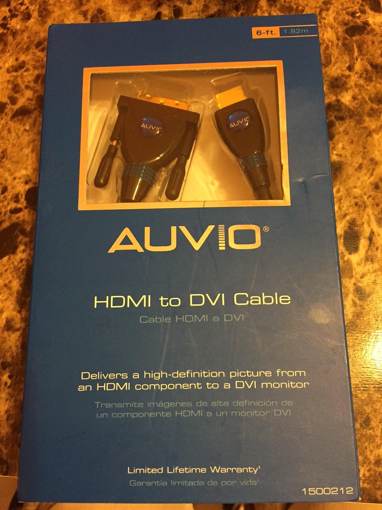 HDMI to DVI Cable 6-ft.