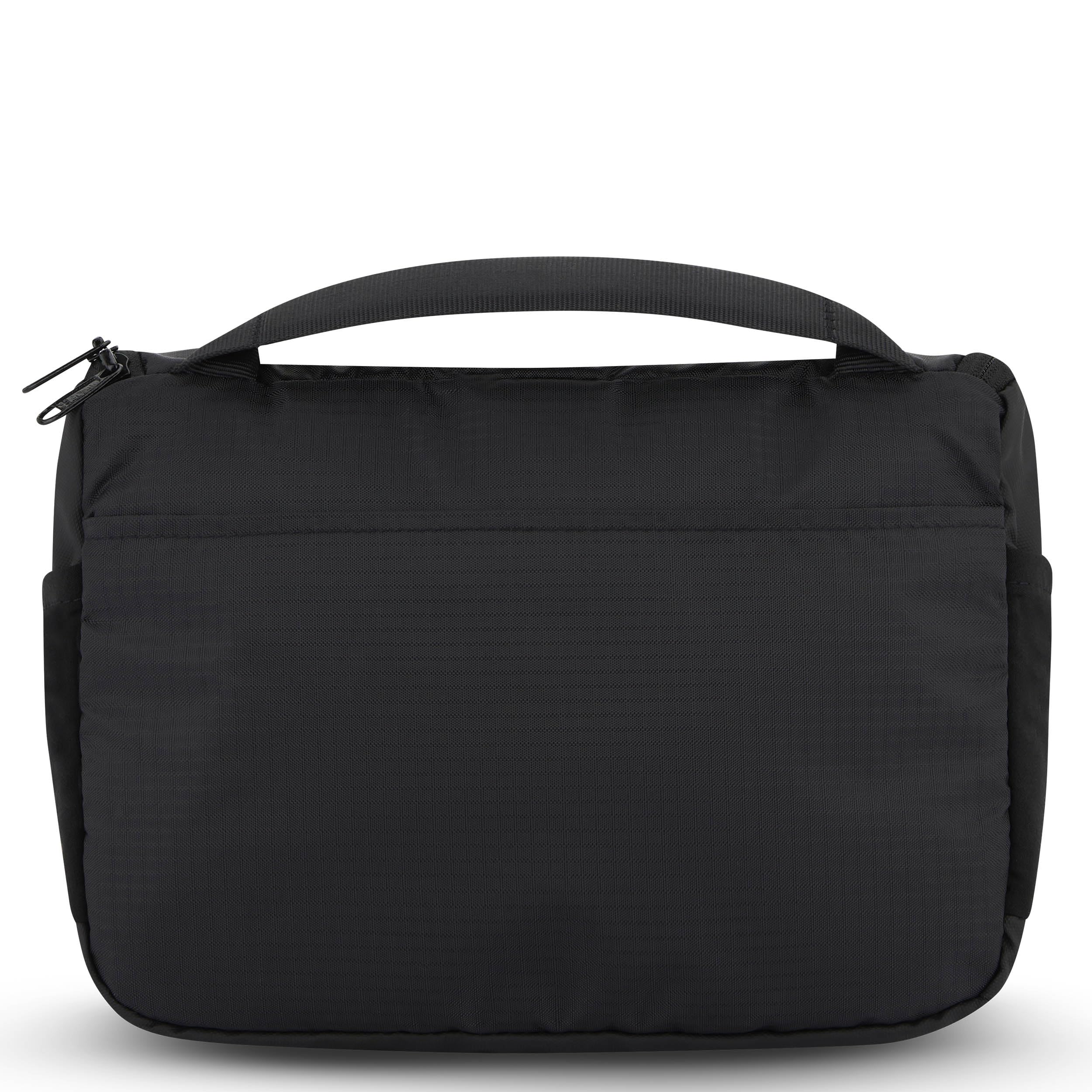Johnny Urban Beauty Case Donna & Uomo Nero - Logan - Elegante Borsa da Toilette da appendere - Nécessaire da Viaggio - Beauty Case con Sacchetto Trasparente per i Liquidi del Bagaglio a Mano