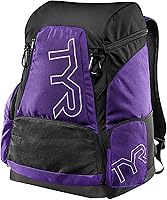 TYR Alliance 45L Wet/Dry Backpack: Gym & Pool Bag for Men/Women - Separate Compartments, Ergonomic, Water-Resistant
