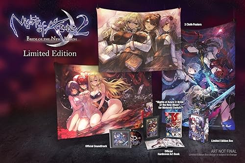Nights of Azure 2 Bride of the New Moon - Limited Edition - Nintendo Switch