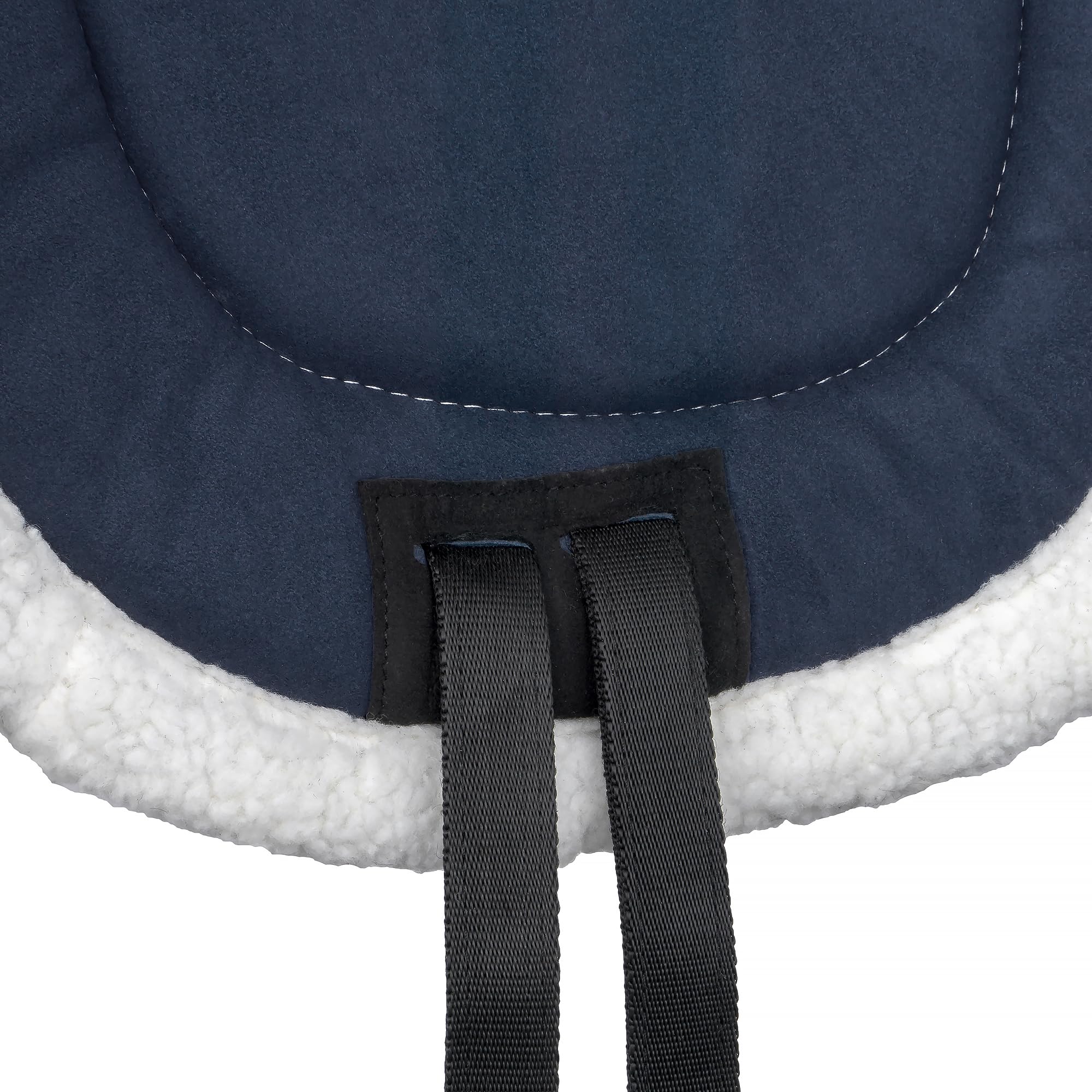 Start Fun Reitpad mit Haltegriff – Bareback Pad für Reiten ohne Sattel – Reitkissen mit Steigbügelriemen – rutschfest & bequem – für Anfänger, Kinder & Freizeit (Dunkelblau, Full (Warmblut))