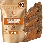 Wildfang® Tree Heather Root for Dogs, L – Splinter-Free Chewing Root, Natural Wood Chew Toy for Aggressive Chewers, Odourless Dog Chew Toy for Healthy Teeth & Gums (for Dogs 25–45 kg), Pack of 1