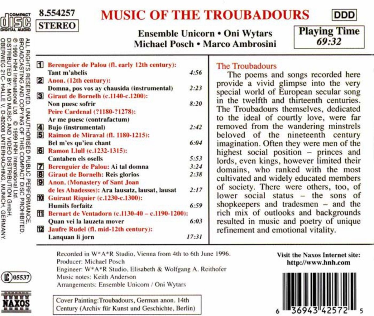 Musique Des Troubadours