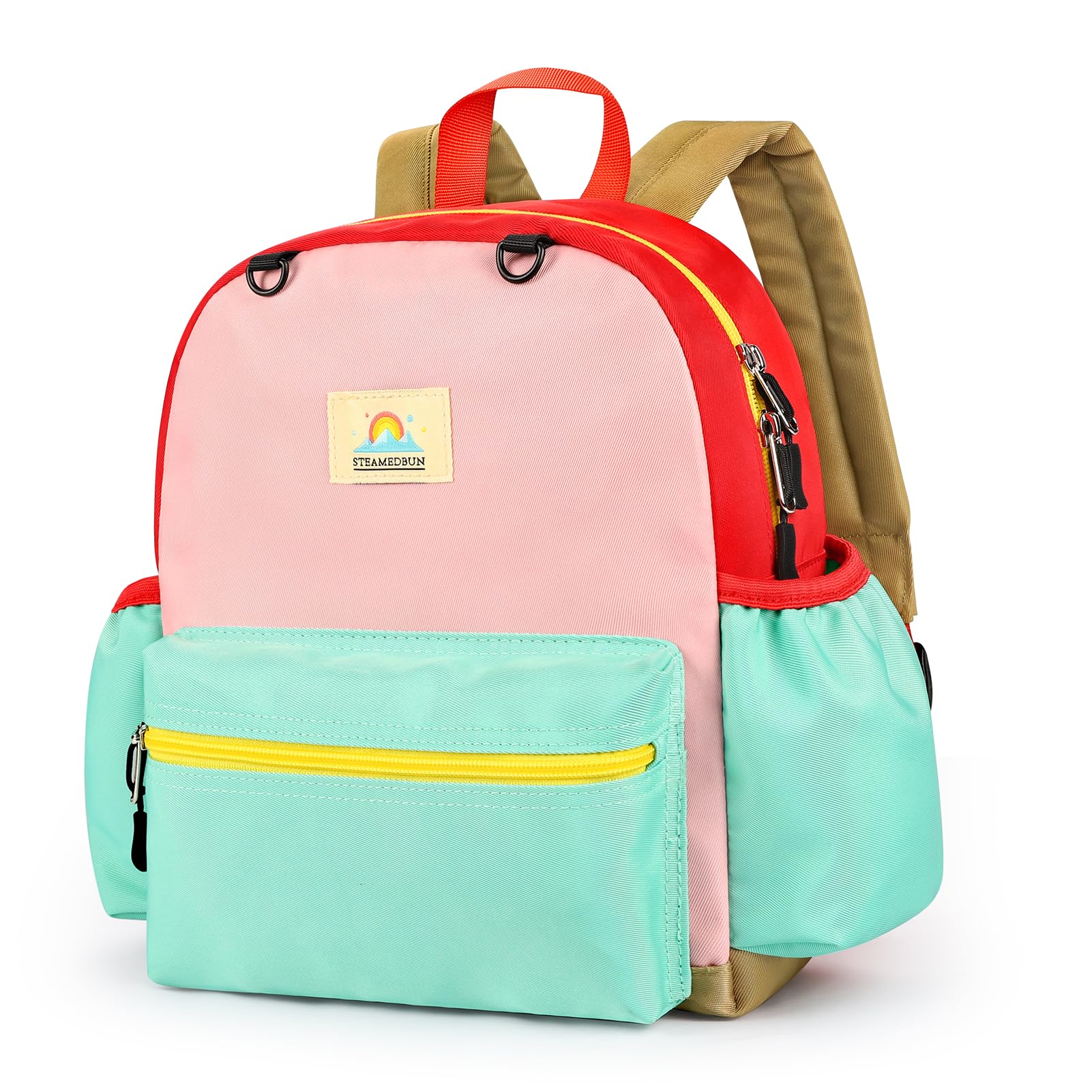 STEAMEDBUN Toddler Backpack for Girls 2-4: Preschool Kindergarten Backpacks - 12 inch Daycare Backpack