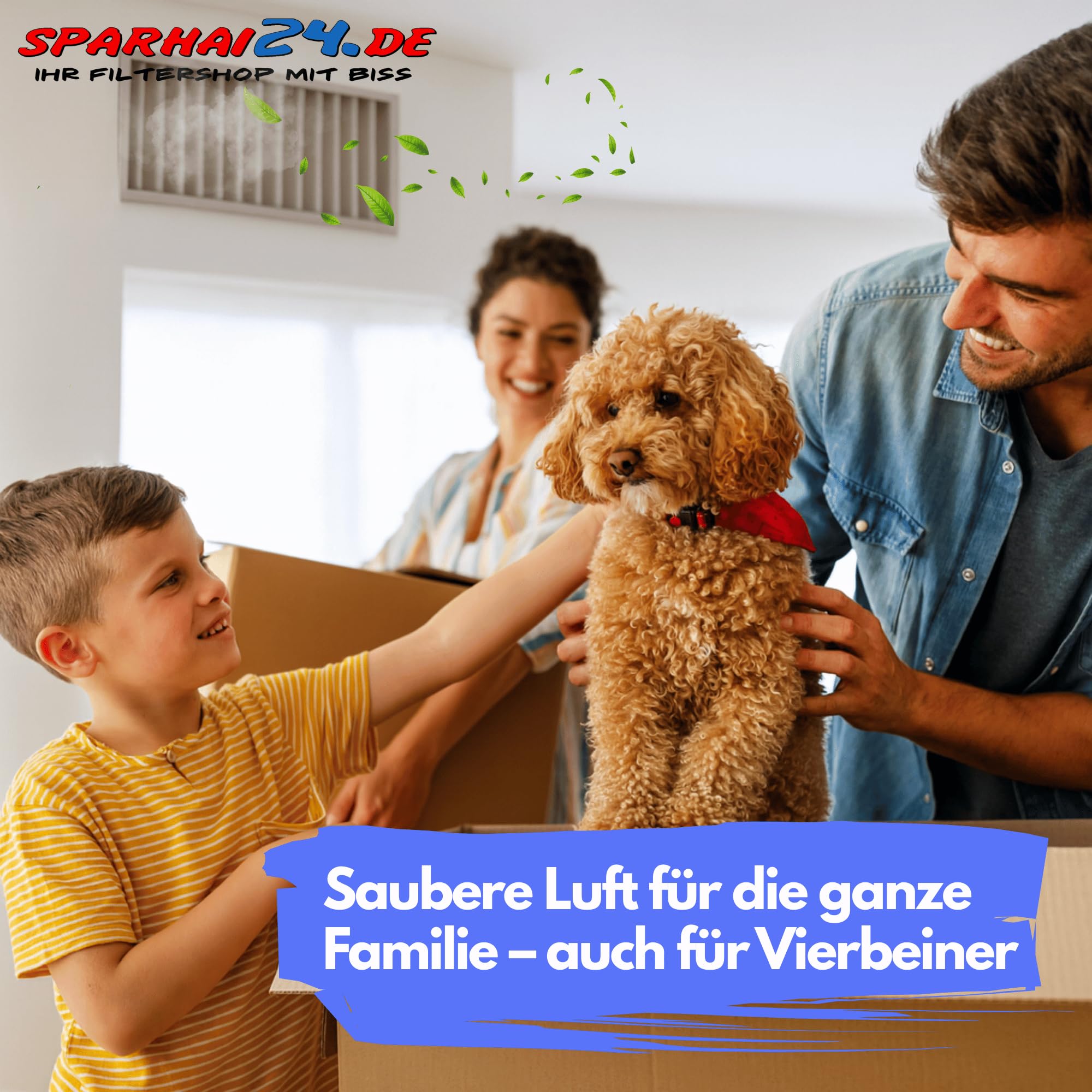 Sparhai24 | Filter passend für Pluggit Avent P310 | Erstausrüster-Qualität | APFG4-310 | 412x159x46mm | 10x G4