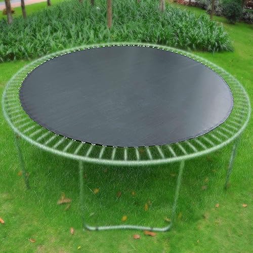 Miniatura 11 de AW Replacement Trampoline Mat with 72/96 V-Ring, Fit 12-15FT Trampoline Frame, 8 Row Stitch, UV Resistant Trampoline Accessories Jumping Bed Outdoor