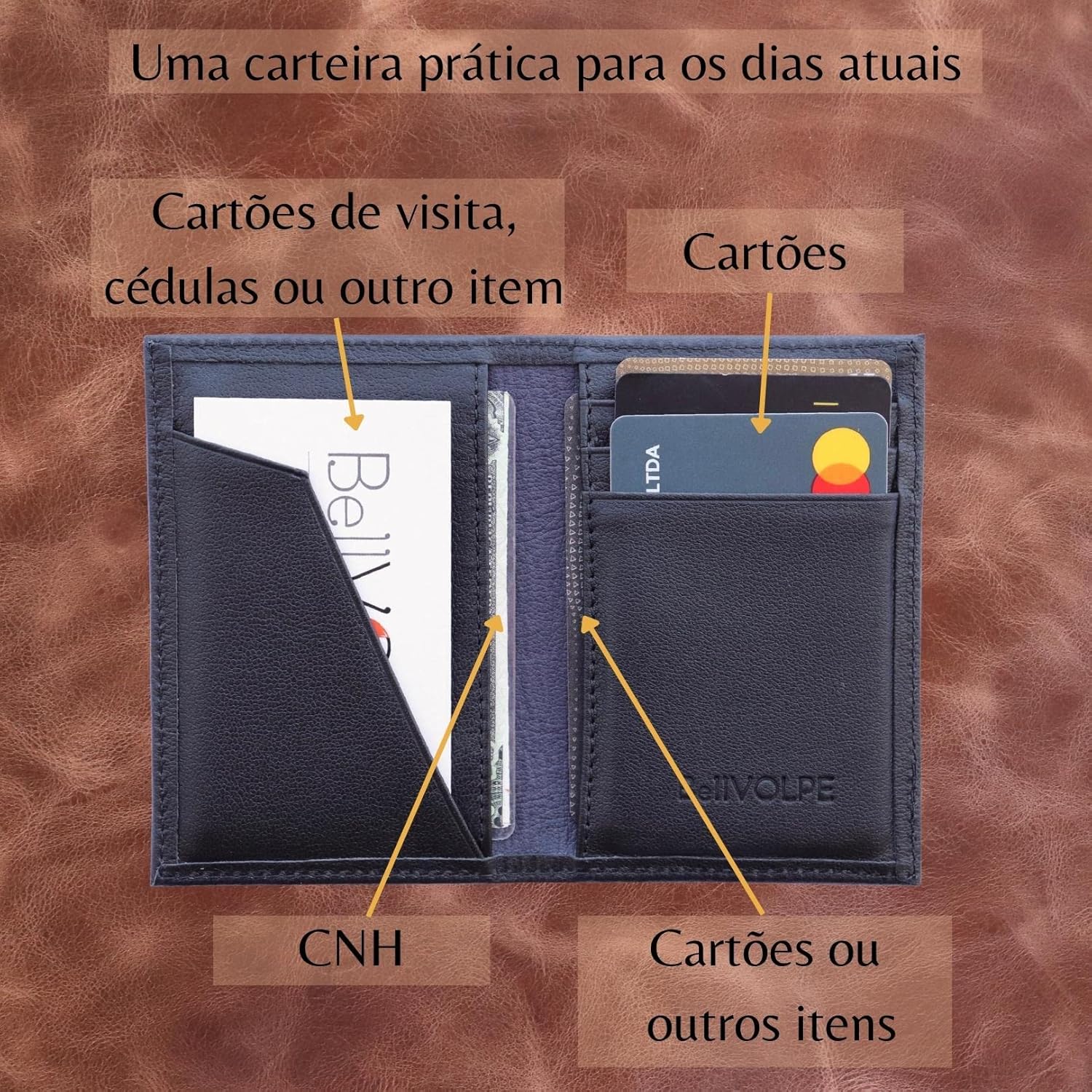 Carteira Masculina Mini Couro Legítimo em promoção! Veja a oferta e mais achadinhos de Carteiras & Cintos 3 Hoje é o melhor dia para comprar Carteira Masculina Mini Couro Legítimo com aquele preço maroto! Promoção! Aproveite a oferta! 3
