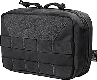 Vista 1 de OneTigris Tactical Molle Pouches,Large Admin Pouch Utility Tool Pouch, Multi-Purpose Molle Accessories Waist Belt Pouch Bag 8" x 5" x 2.5