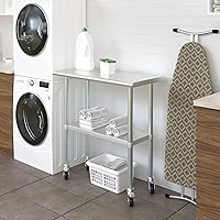 Vista 119 de Mesa de trabajo de acero inoxidable, mesa de metal