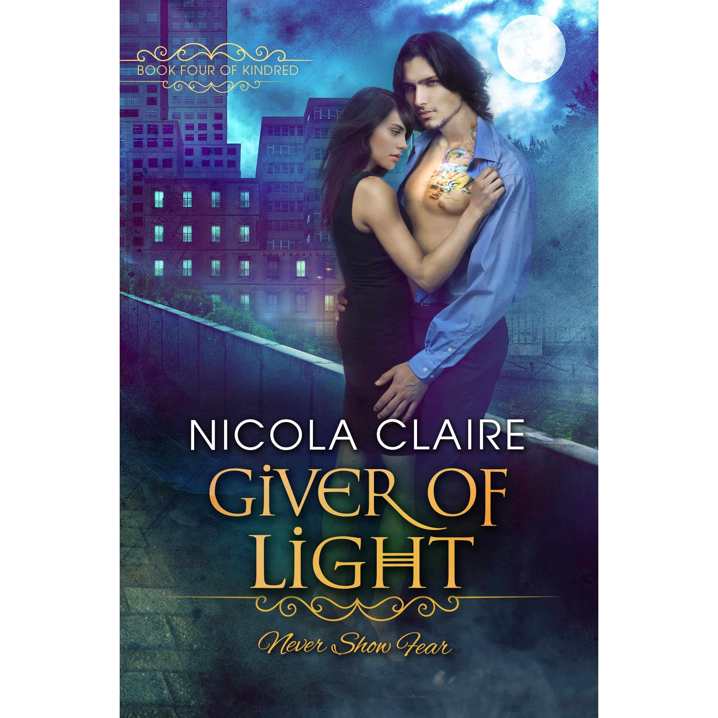 Giver of Light (Kindred, Book 4): A Paranormal Romance Vampire Hunter Series